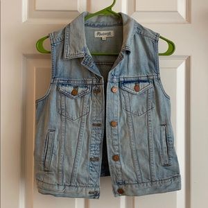 Madewell denim vest